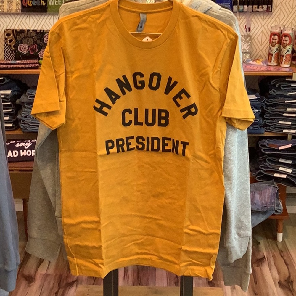 Hangover club president tee